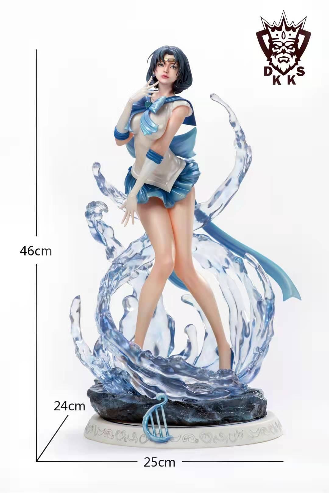 撒旦暗王美少女战士水星水野亚美带战gk手办雕像手办