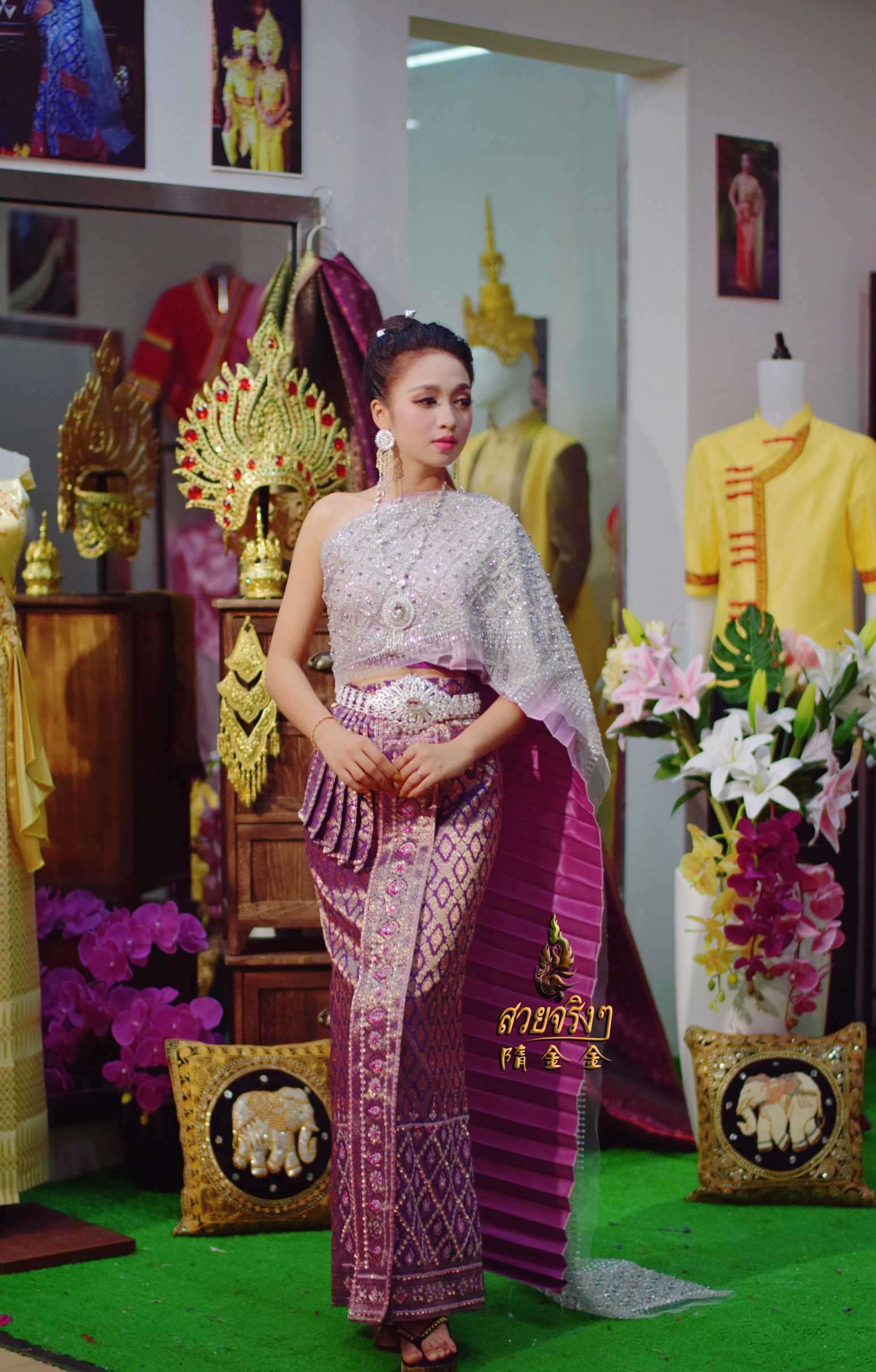 礼服结婚结婚礼订婚订婚礼婚纱照拍摄影楼服装傣族婚纱