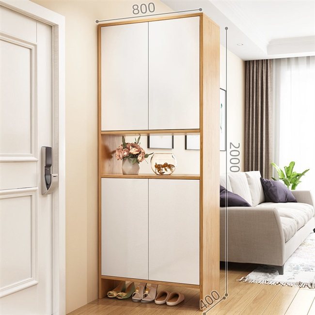 多功能玄关一体穿衣镜隐藏藏式换鞋客厅简约屏风鞋柜