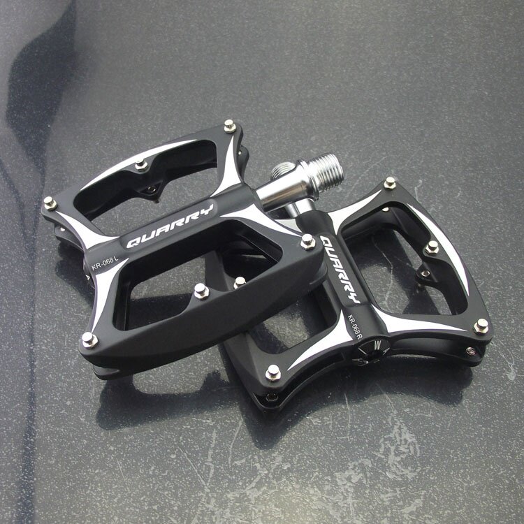 quarry山地公路自行车脚踏板铝合金三培林脚踏超轻防滑轴承脚蹬 - 赖