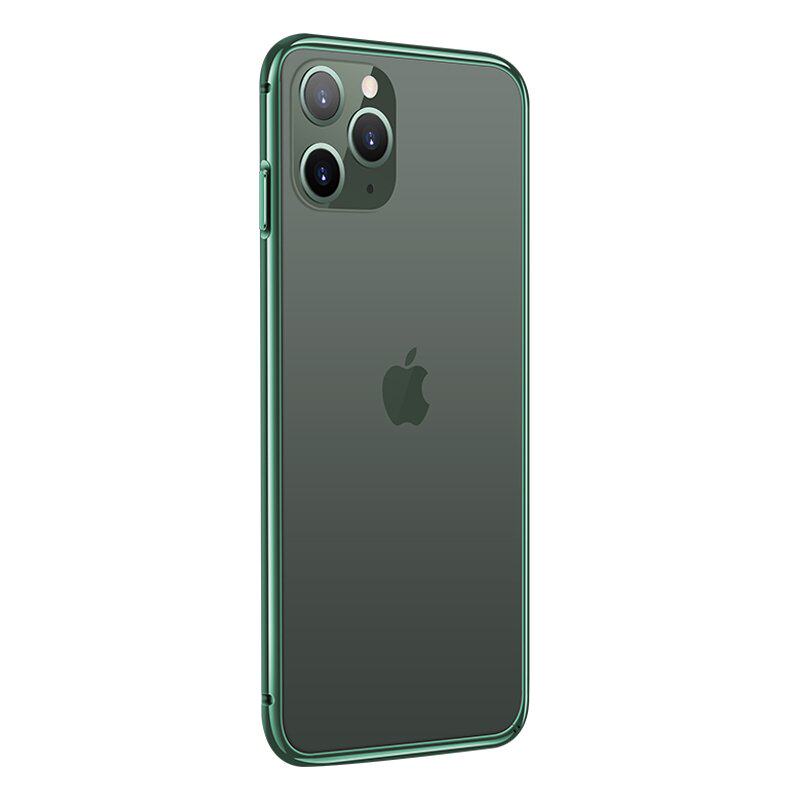 适用于iphone11金属边框手机壳苹果11pro max超薄边框保护套个性