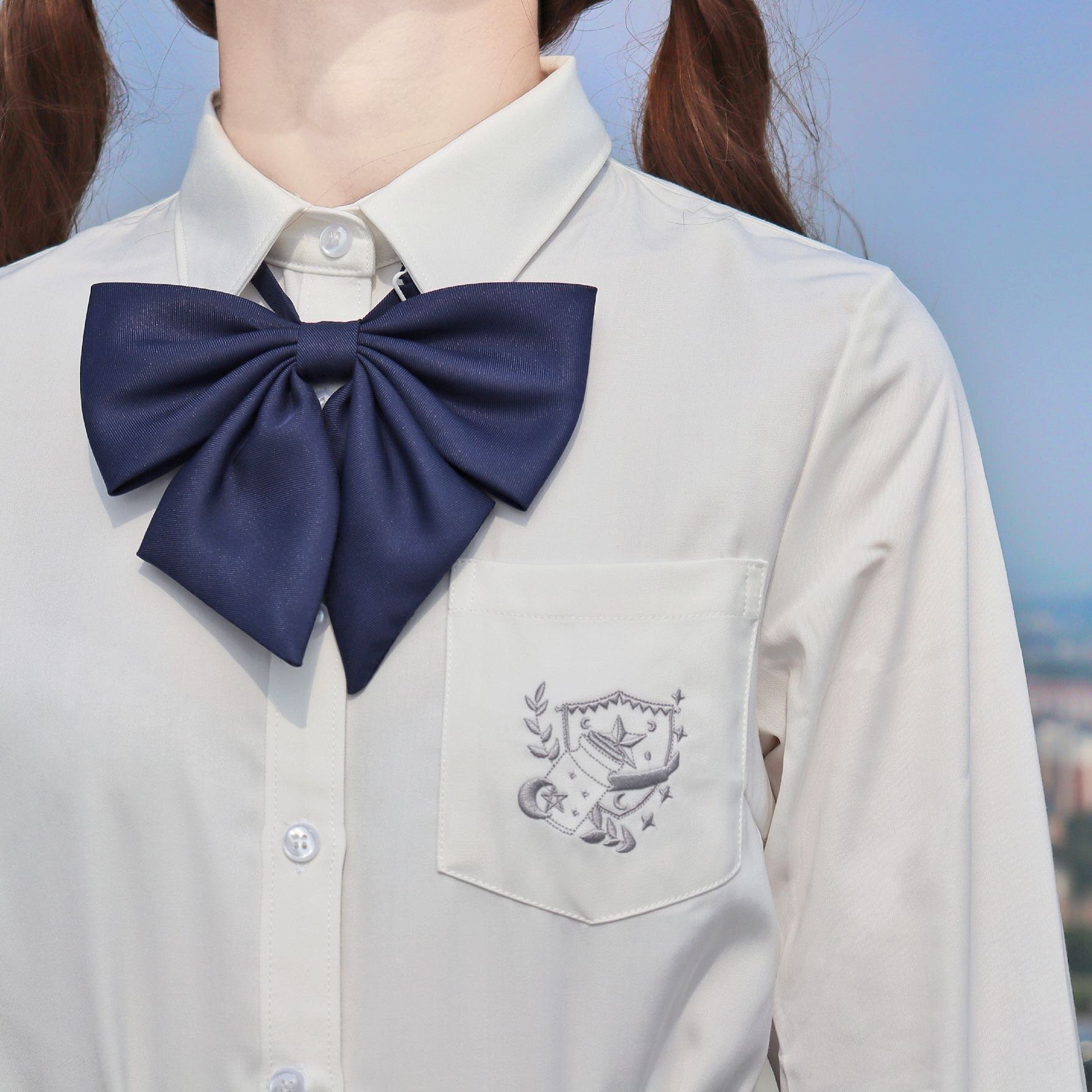 羽根鸽子汽水纯色领结jk蝴蝶结小物配饰包邮送领结