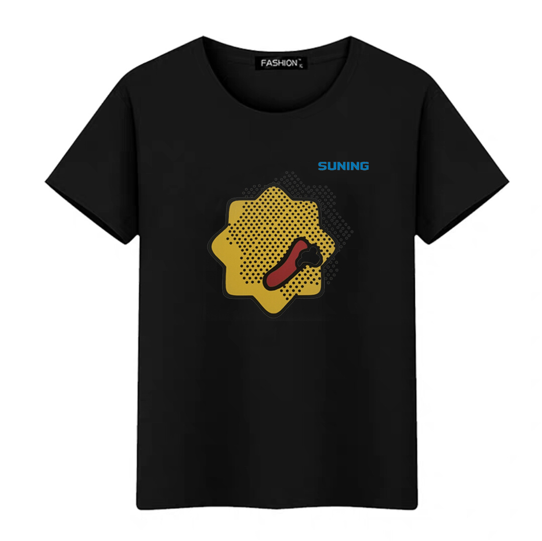 正品苏宁易购工作服定制logo衣服男女员工团队夏季t恤