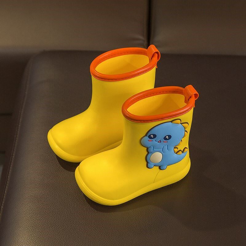 雨衣雨鞋儿童套装雨具宝宝1-3岁男童小童女童2雨靴水鞋胶防滑幼儿