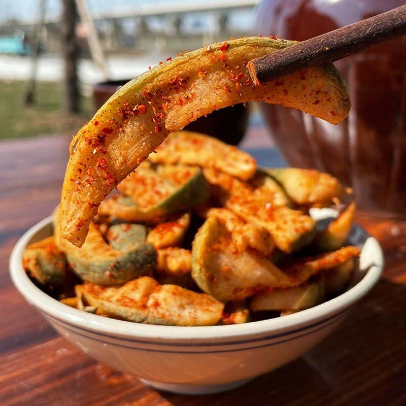 柒贝勒潍坊萝卜干鲜嫩爽脆下饭夹馍下饭小菜500克/袋优百会 - 雷隼