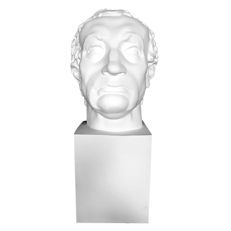 格达米纳塔石膏像人人物头像塔头素描教具雕塑石膏像