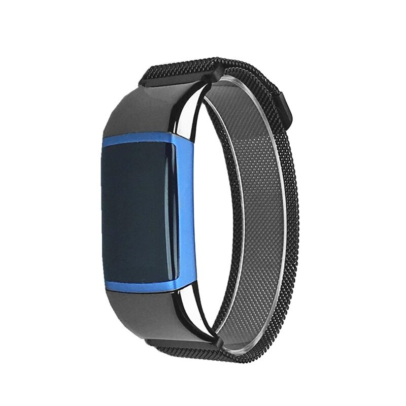 手环乐心zivaplus腕带米兰尼斯防水不锈钢替换智能智能手表手环表带