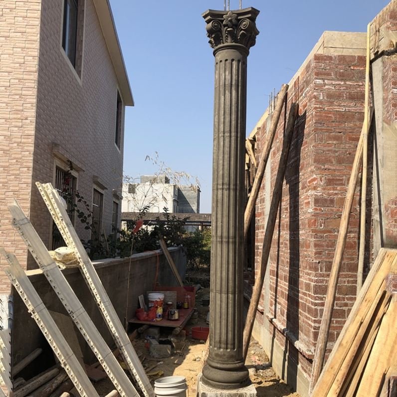罗马模具欧式圆柱别墅阳台台柱子模型水泥装饰建筑模板