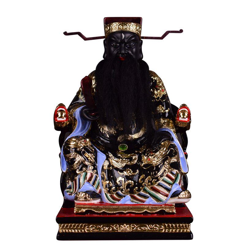 16寸树脂极彩包公包拯包青天佛像神像供奉摆件摆件