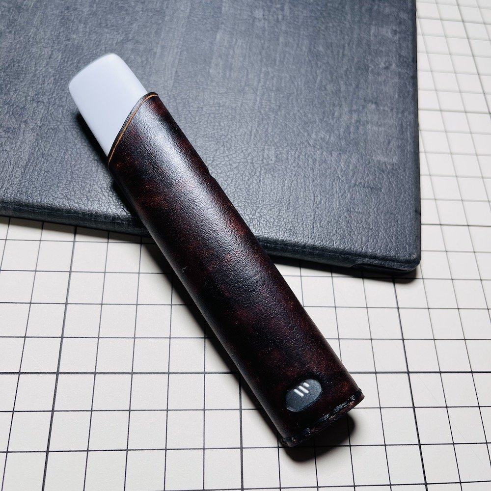 wel鲸鱼雾化保护套皮套手工定制收纳太阳先生电子烟收纳盒