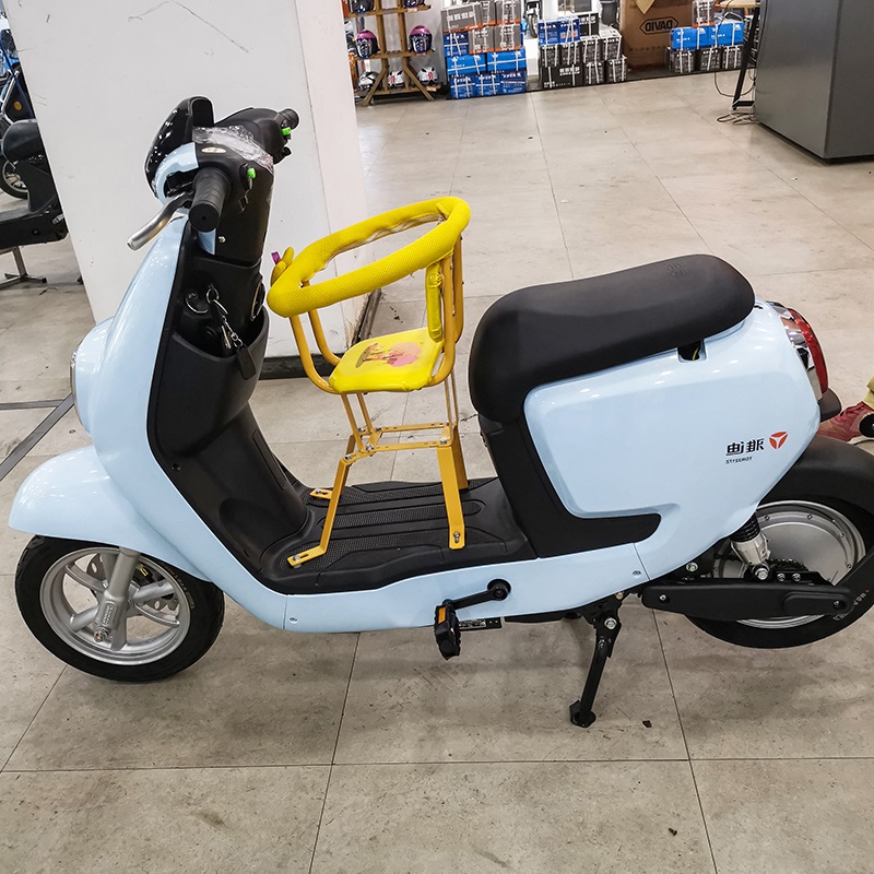 雅迪欧莱电动车前置儿童座椅小牛m1电瓶车固定更多电动车零