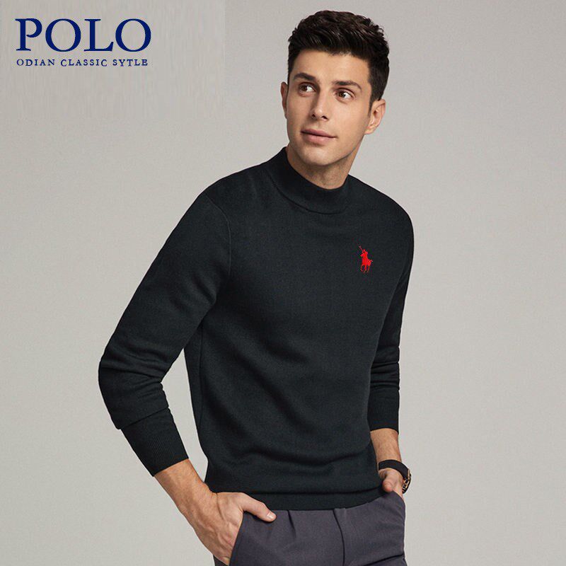 欧典男装装的小店秋季男士针织衫毛衣刺绣骑士针织衫