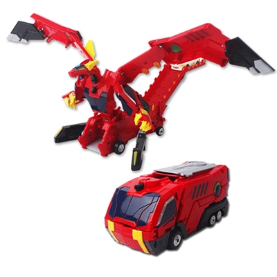 魔幻2车神套装爆兽威甲火龙要塞通天三头神蛇儿童机器人