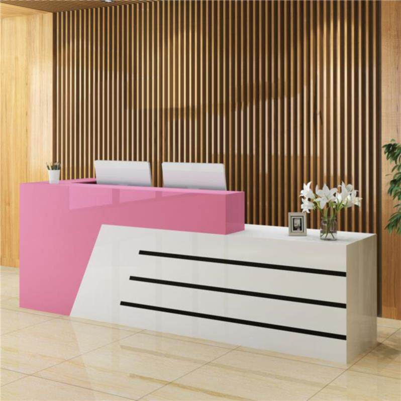 导购店铺小型前台时尚接待室内导医发廊便利店收银台