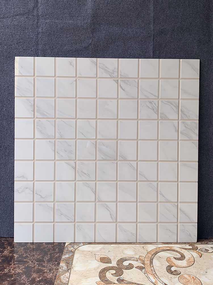 淋浴房通体大理石瓷砖900x900卫生间地砖淋浴间防滑石通体砖