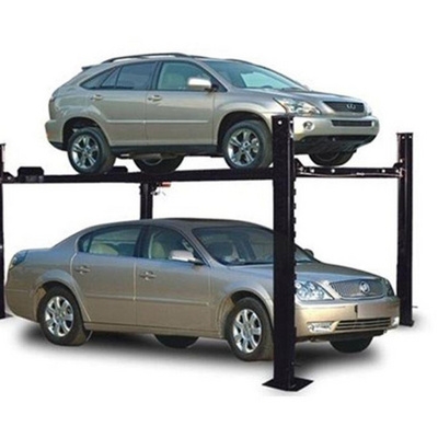 厂家二柱停车位汽车四柱双层立体平移车库2.7吨升降台