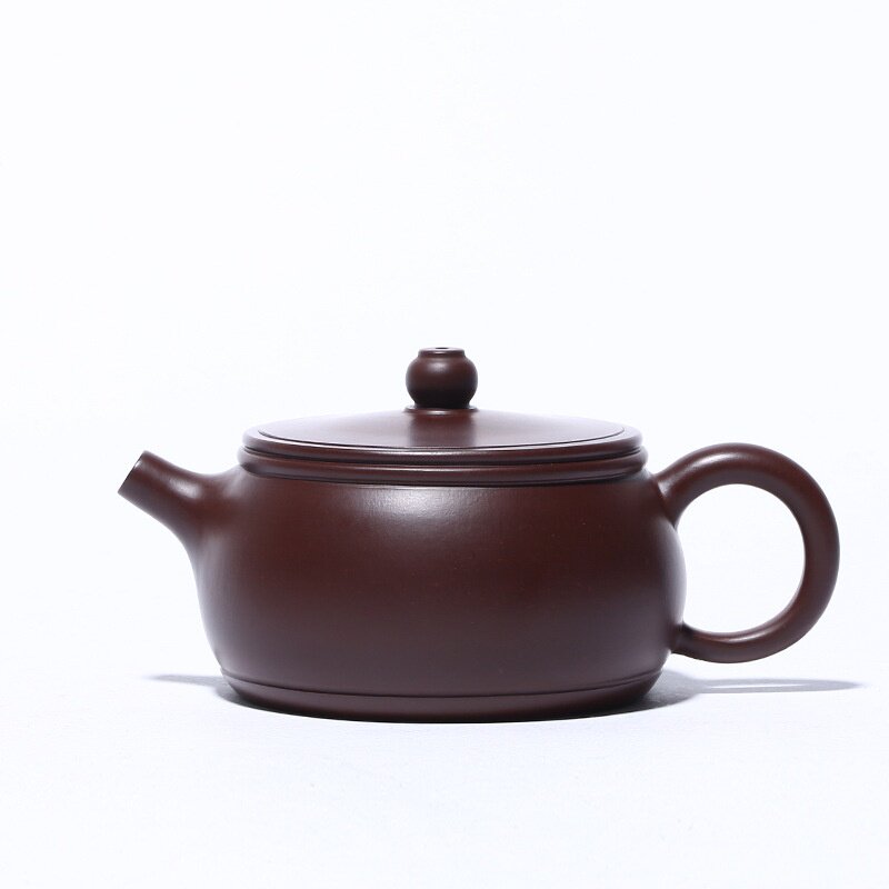 茶壶具江苏宜兴紫砂壶原矿名g家谭俊手工井栏壶礼品泡茶掌柜收藏