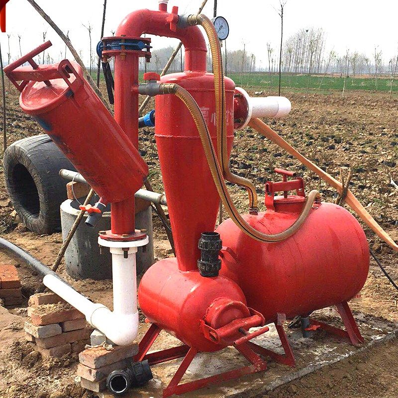 过滤器农田井水离心网式筛网沙罐反冲冲洗沙石灌溉工具