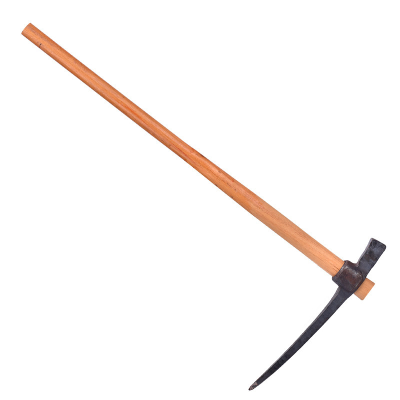 新工采挖镐岩镐尖工具树根农用锻打锄岩镐头锄头