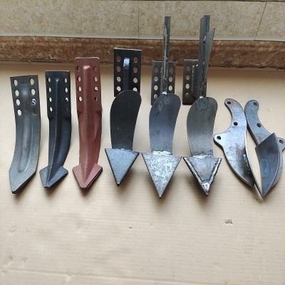 中国旋耕机配件不沾泥犁体中间犁小犁体犁尖钢犁头犁铧梨体