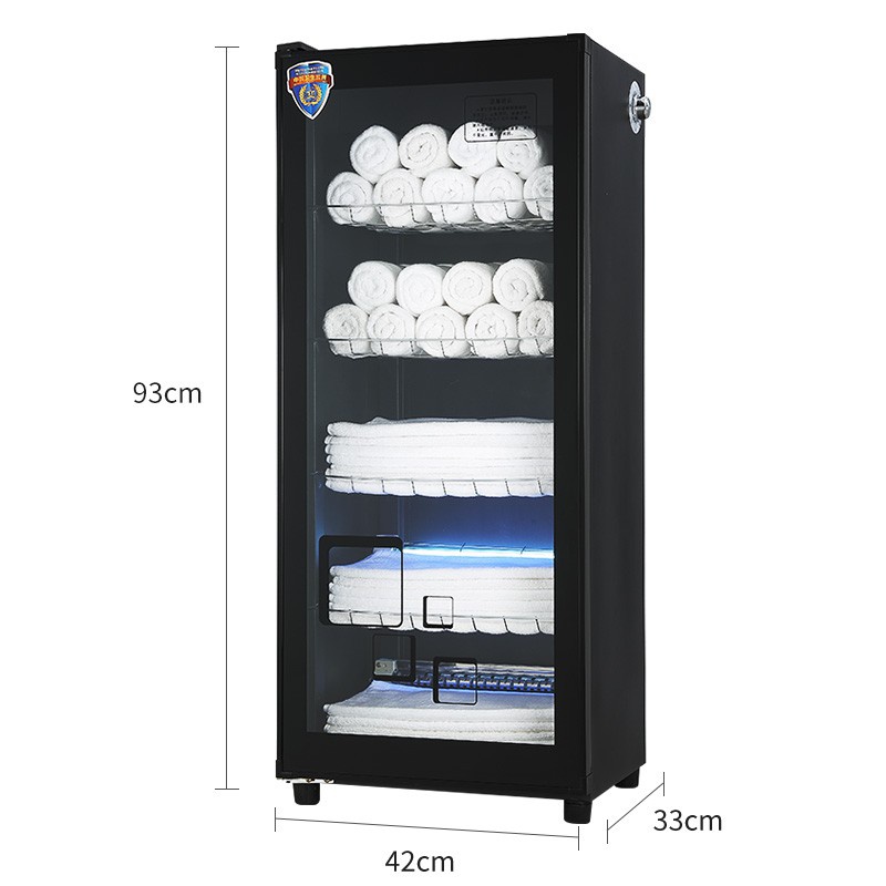 毛巾消毒柜美容院理发店小型家用立式商用紫外线衣物毛巾柜