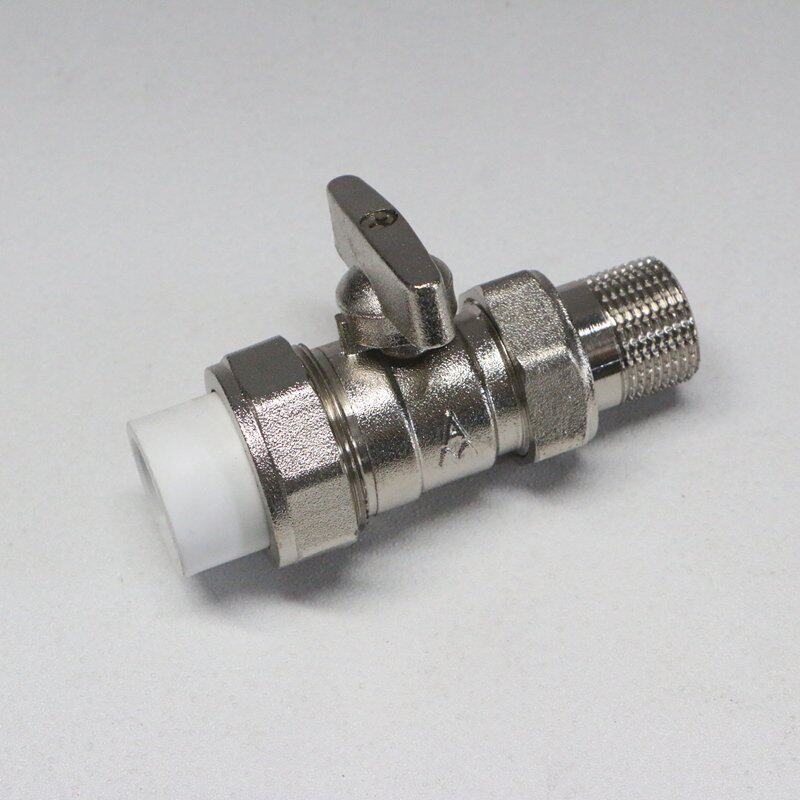 埃美柯外外螺纹开丝ppr球阀7504a黄铜电镀加厚usb多功能数码宝