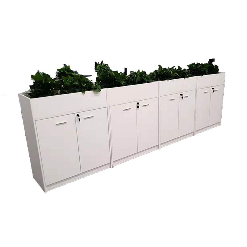 隔断北京深圳办公室柜花槽柜矮柜定做边柜资料矮柜