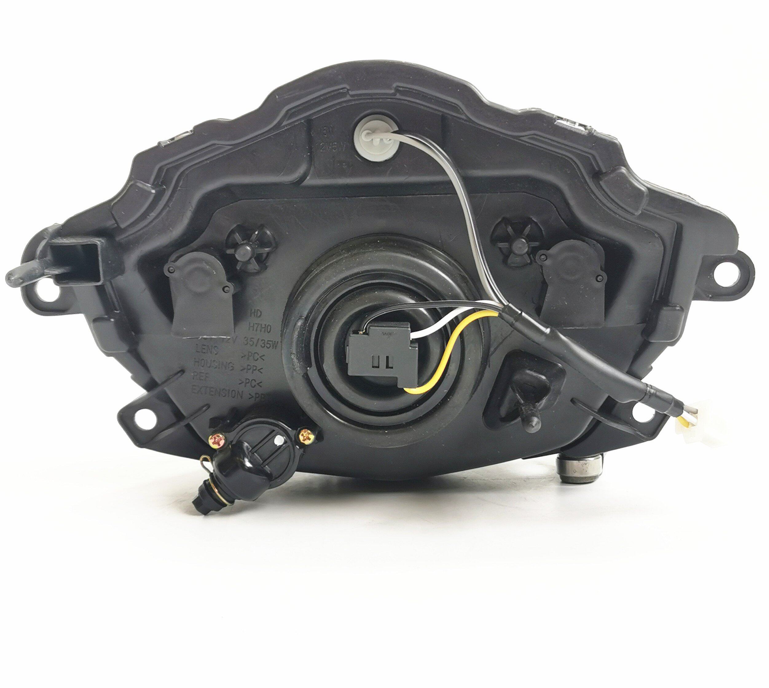 适用豪爵踏板车vs125hj125t-2222a大灯总成车头头灯照灯摩托车车灯