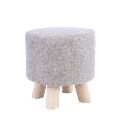 小板凳凳子墩子凳矮沙发圆形布艺圆凳家用布凳子矮凳