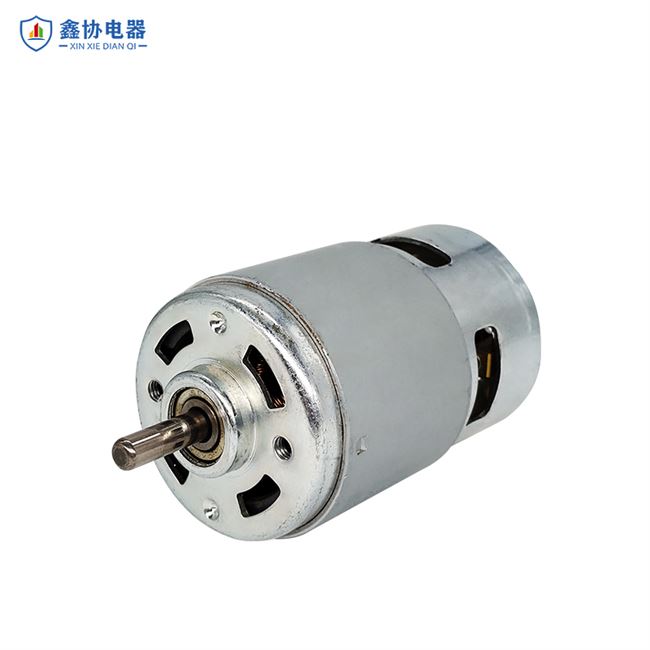 电机小型调速775双出轴直流12v24v高速大功率马达电机