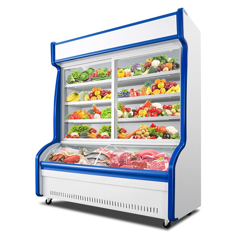 三温烧烤点菜饭店冰柜菜店蔬菜水果保鲜串串冷藏家居智能设备