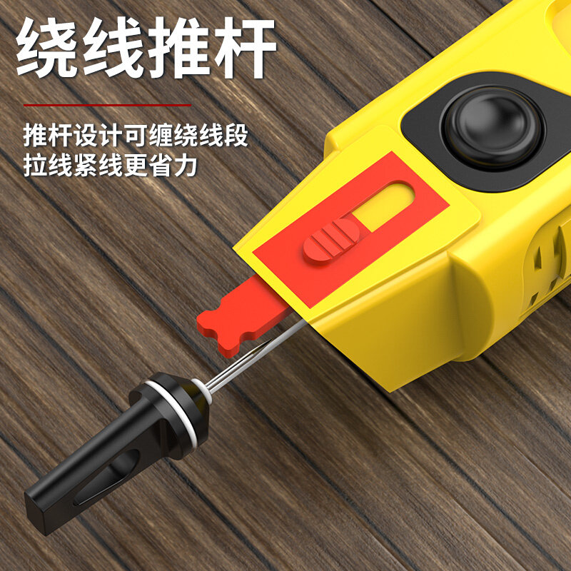 墨斗自动划线神器加粗墨线弹线墨汁水电工放线usb多功能数码宝