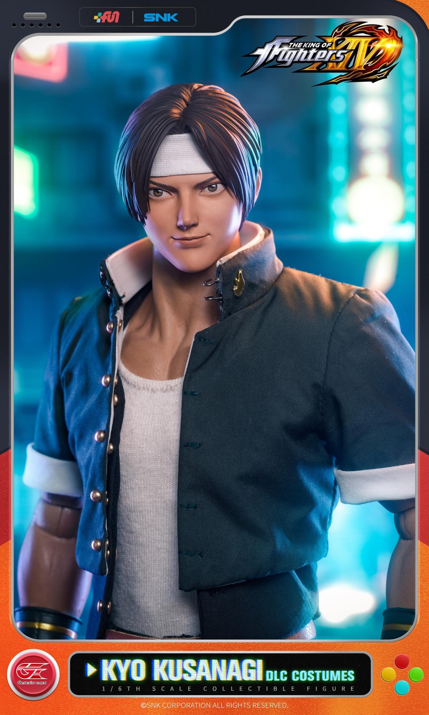 kof拳皇14手办dlc经典款草剃京kofky02兵人genesisemen手办