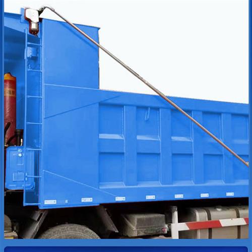 新款自卸车自动篷布伸缩电动防雨布渣土货车甩杆卷防雨布