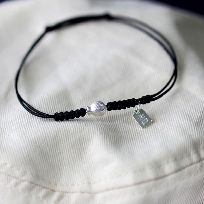 2021年月石缘济财迎禄手男女招财增运锦鲤手链简约手链