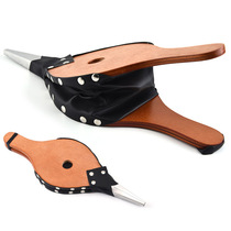 Outdoor Wooden Blower Fireplace Wood Bellows BBQ Air Blower