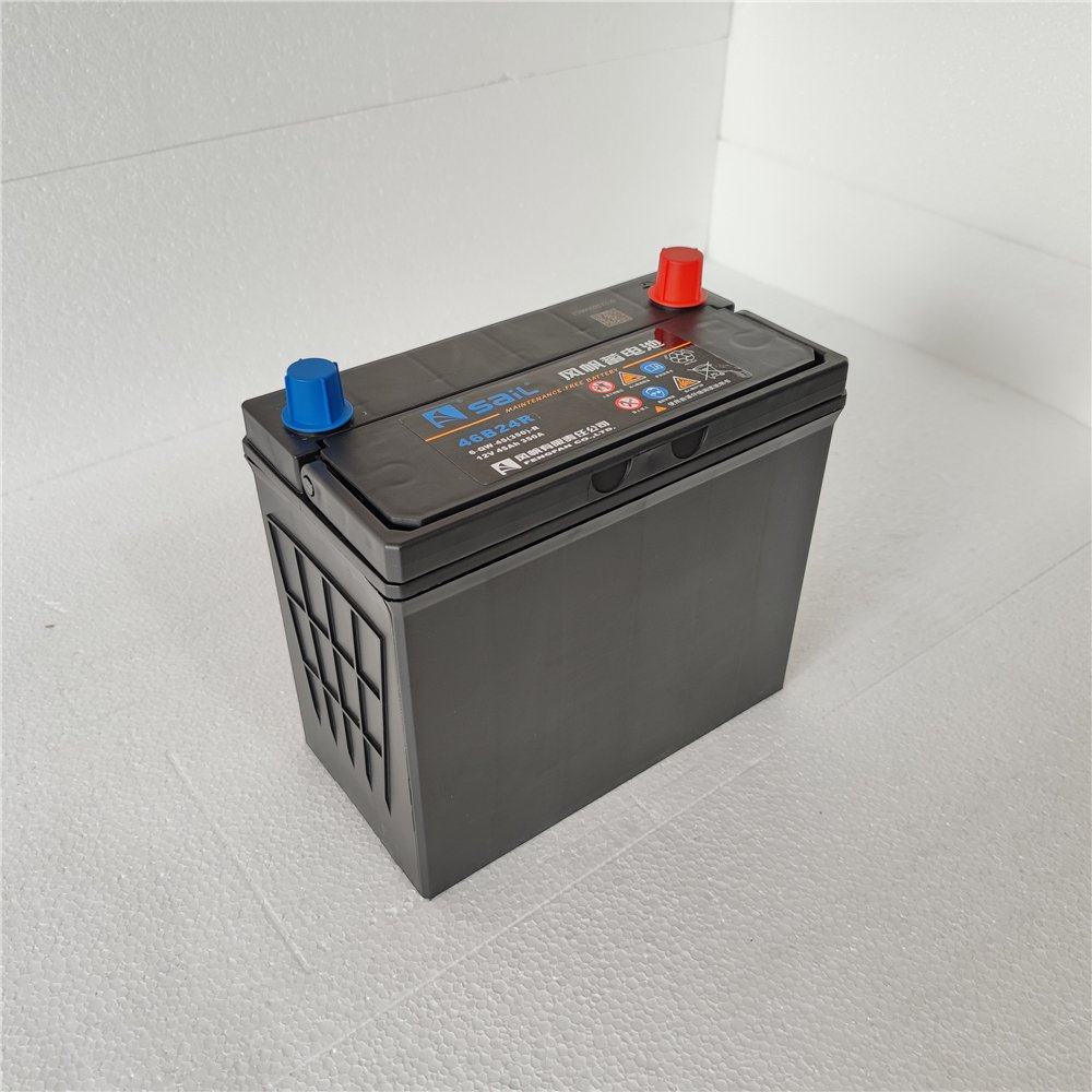 46ib24r汽车电瓶适配吉利金刚熊猫威志新赛欧赛欧五菱宏光汽车电瓶