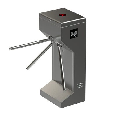 电动三棍手动立式机械通道三辊人行闸机停车场控制机