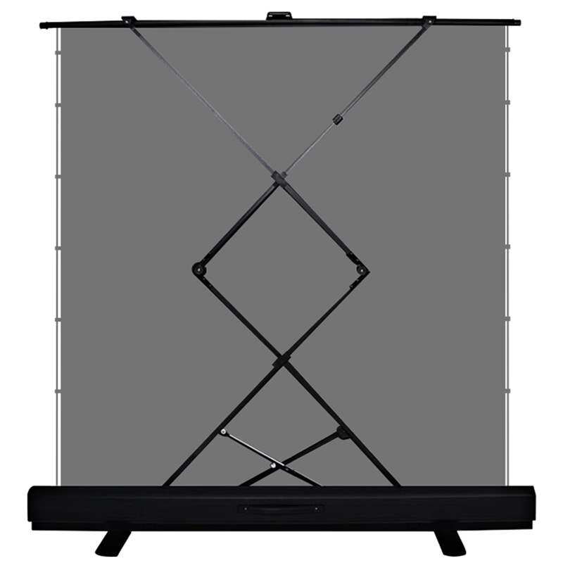 幕布16p全面抗光地拉投影移动家用便携式户外幕布