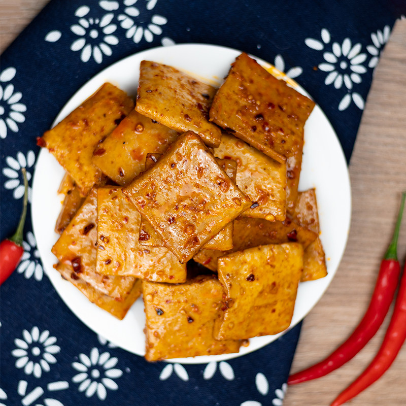 通城麦市干子健康500g混合豆腐干