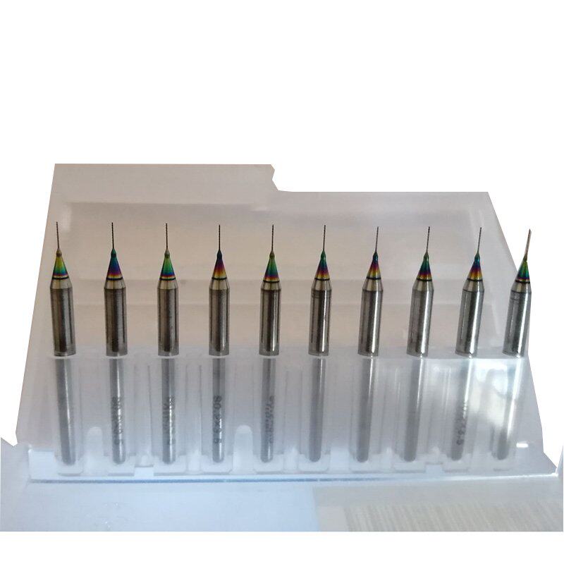 七彩高效进口涂层钨钢麻花pcb钻头钻针0125usb多功能数码宝
