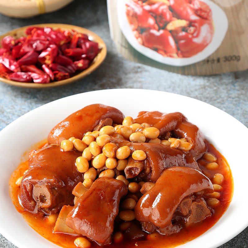 金鼎轩猪肉盖浇外卖包装真空包真空熟食包猪肉料理速食菜