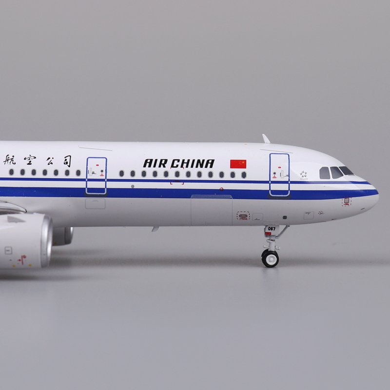 中国国际航空合金客机空客a321neo国航带轮飞机模型航模
