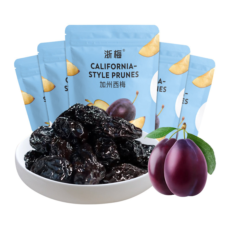 浙梅大西梅70g袋网红零食零食蜜饯进口加州西梅干