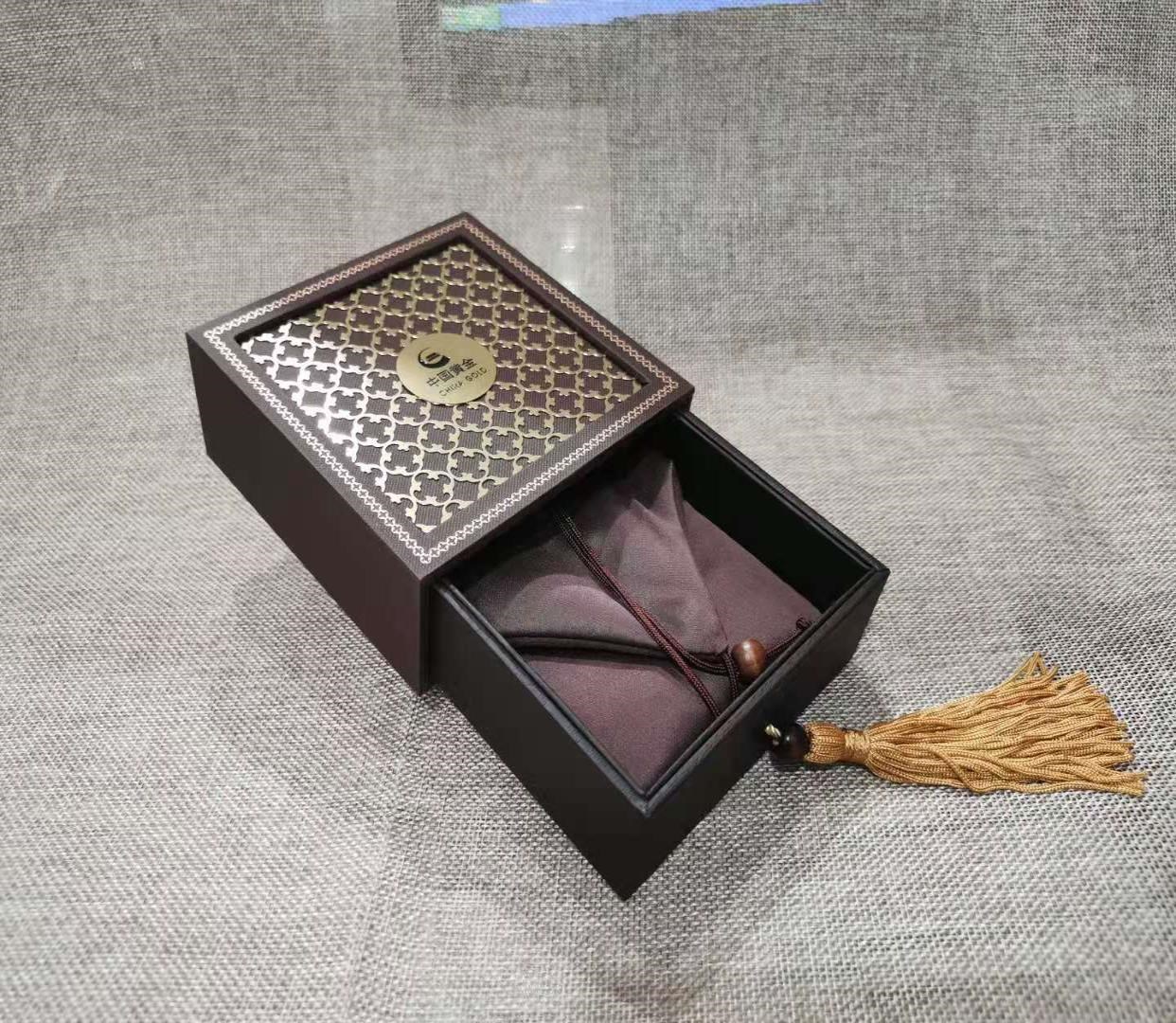 手镯新款古法金传承盒中国风传统玉器翡翠盒首首饰盒