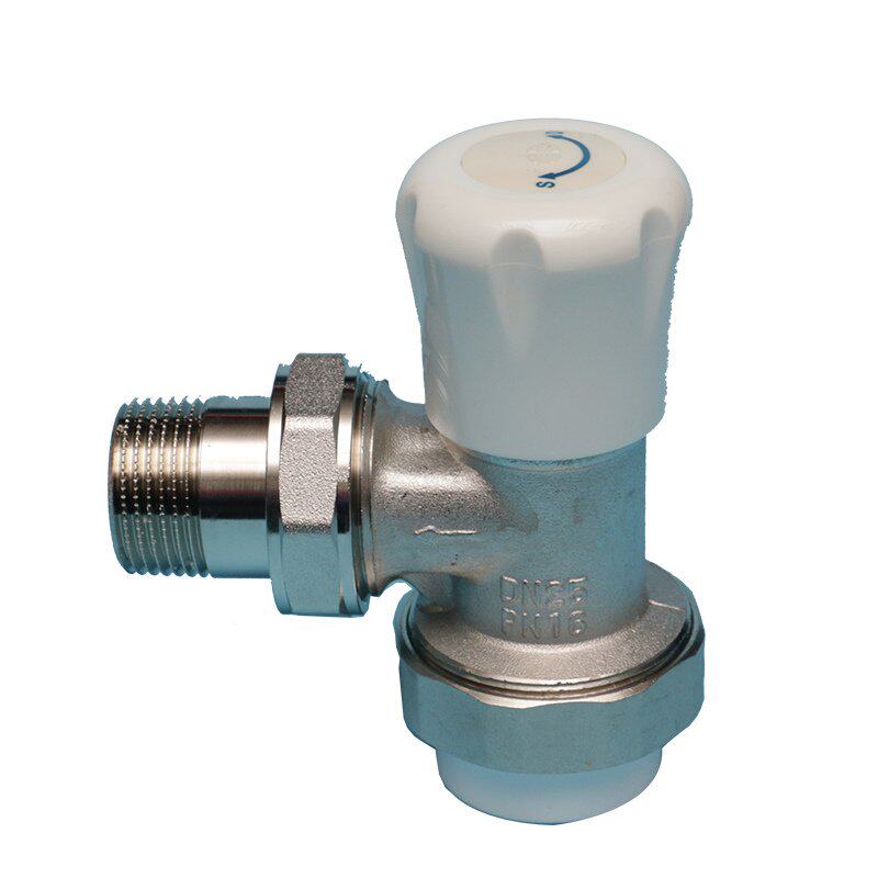 加厚全铜温控暖气片角阀ppr直阀铝塑6分1寸ppr管