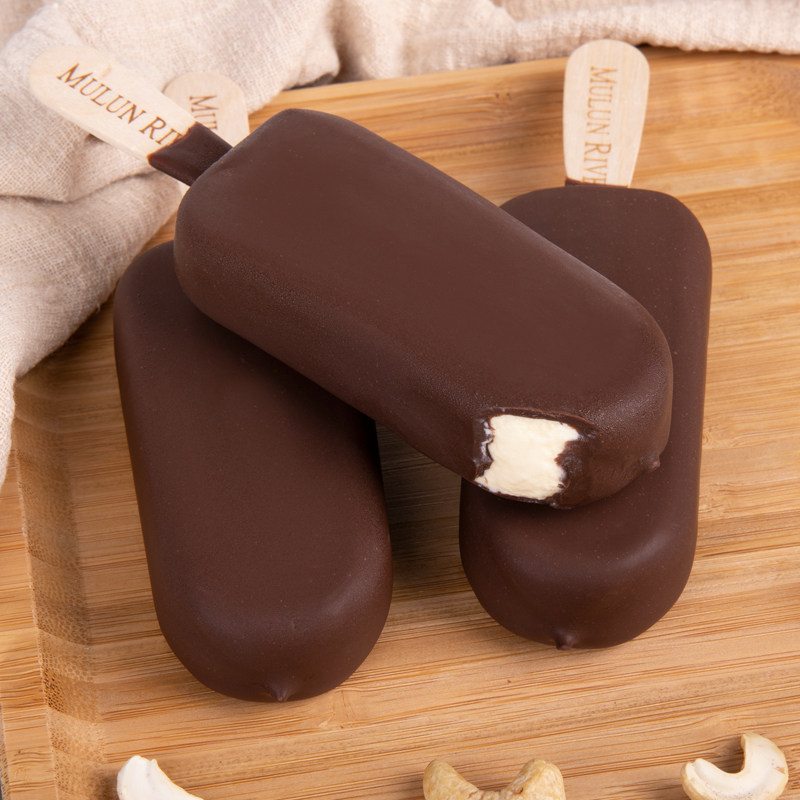 木伦河梦龙香草口味冰淇淋棒冰冰糕21支袋装65g冰淇淋