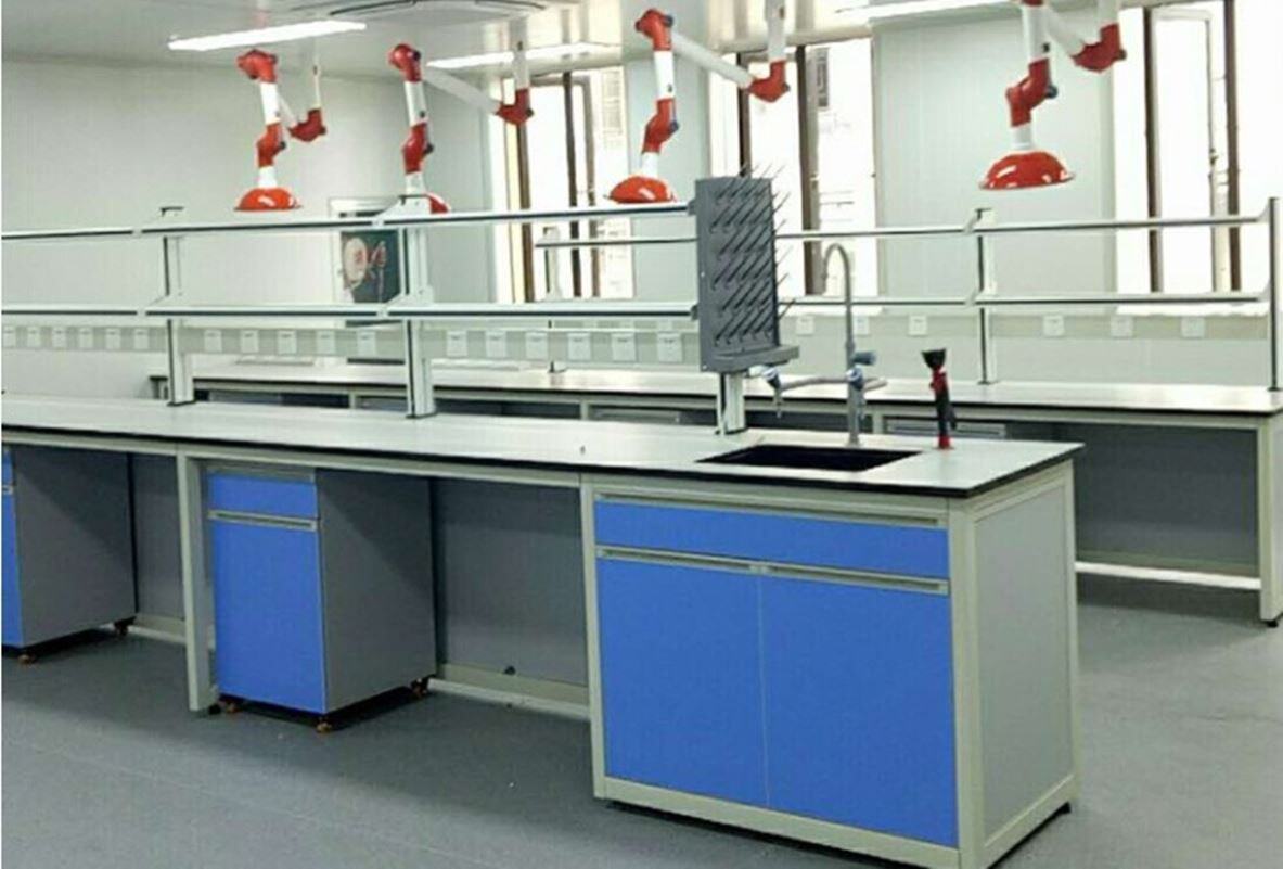 试验桌子全钢整体整体化化验室通风操作台工作台化学实验台