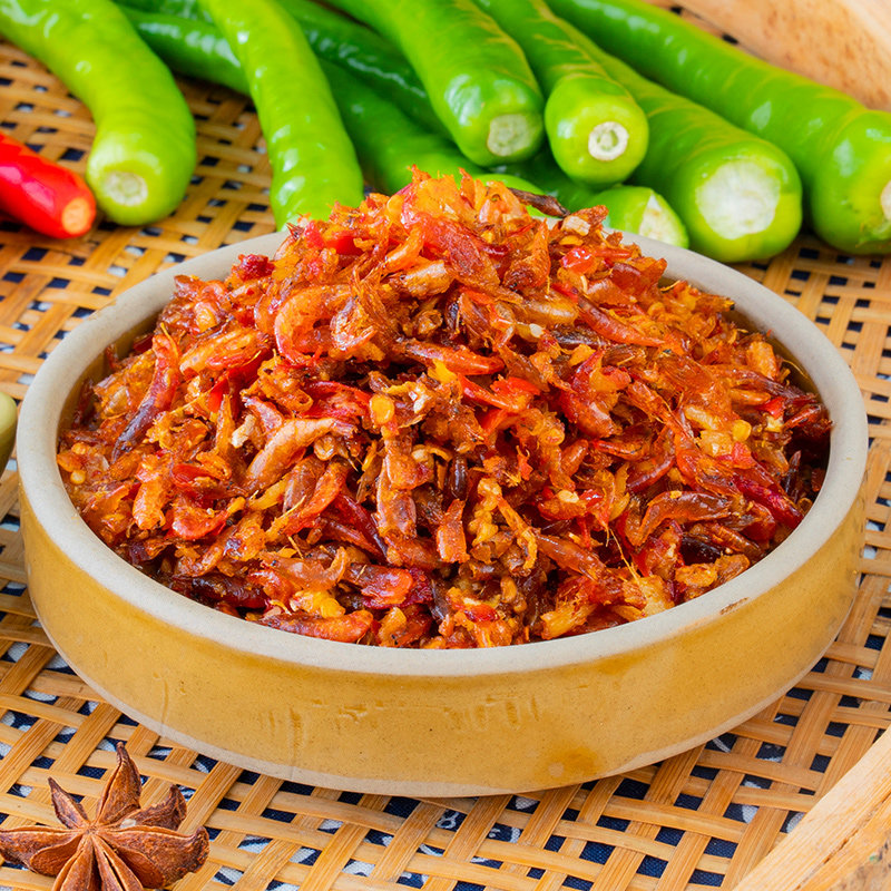 当头江西特产农家自制开胃味下饭菜拌面河虾酱虾酱