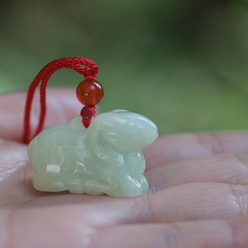 翡翠立体生肖羊吊坠玉羊挂件项坠属羊dt6颈饰